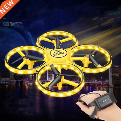 2022New RC Mn Quadcopter nducton Drone Smart Watch Remot