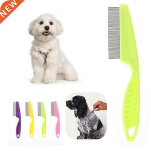 适用于 Cat Steel Flea Com适 Stainless Comb Pet Protect Dogs