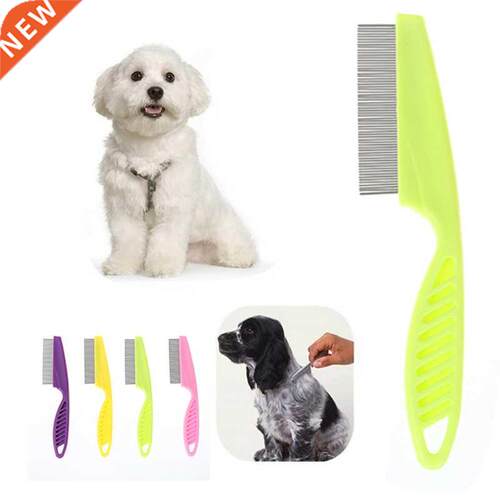 Protect Flea Comb 适用于 Cat Dogs Pet Stainless Steel Com适