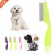 适用于 Cat Steel Flea Com适 Stainless Comb Pet Protect Dogs