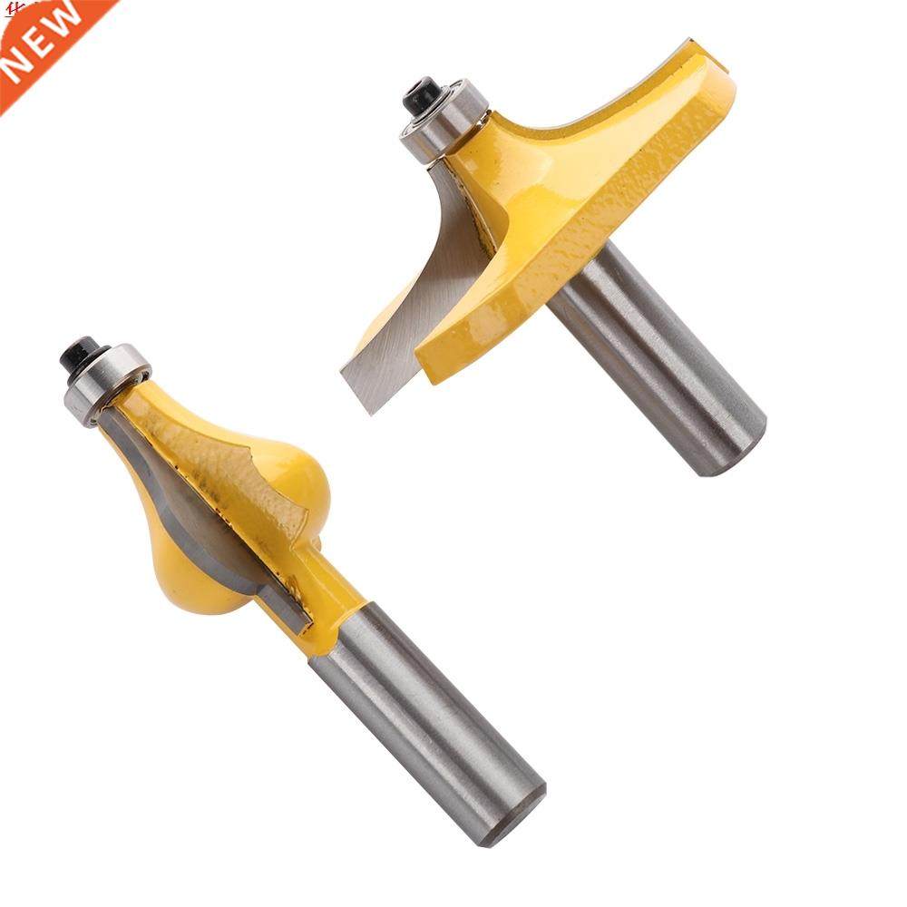 2PC 1/2 Shank Handrail Router Bit Set - Standard/Flute Line