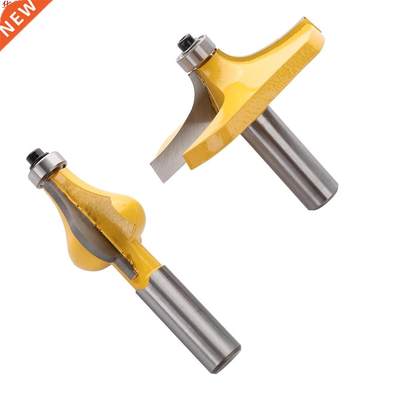 2PC 1/2 Shank Handrail Router Bit Set - Standard/Flute Line