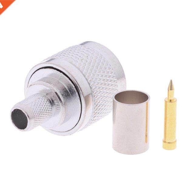 1Set N-Type Male Connector N-J-5 Connector N-50J-5 RF Coaxia