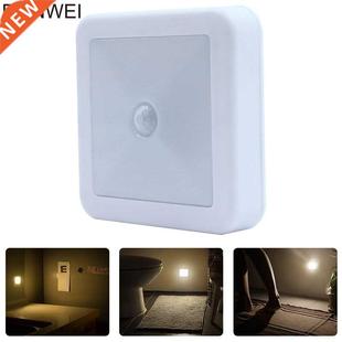 IR Motion Sensor LED Wall Lights Night light Auto On/Off Bat
