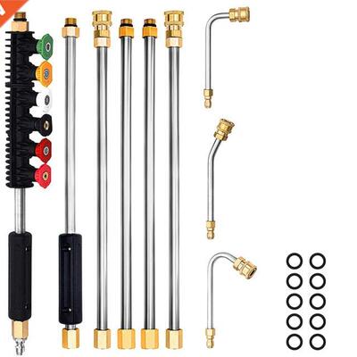 Power Washer Accessories-Pressure Washer Attachment Set - Po