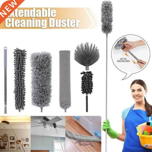 Extendable Cleaning Duer Cleaner Brush Telescopic Catcher