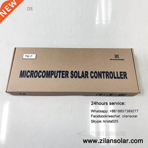TK-7 solar controller with bottom fixed sensor for non press