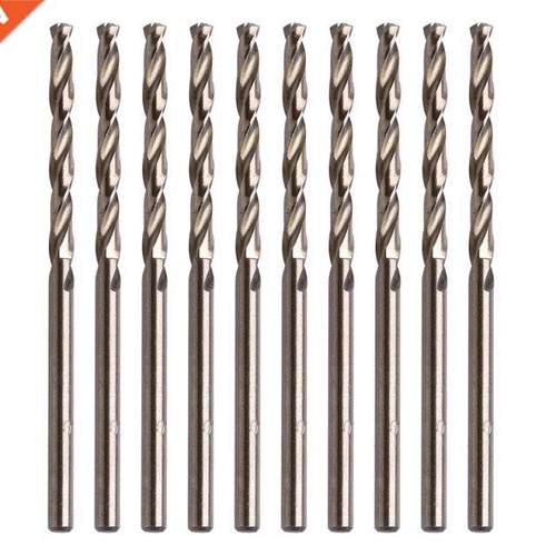 10Pcs/Set mm M5 Triangle Shank HSS-Co Cobalt Twist Drill S