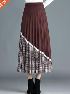 SURMTRO 2022 Wnter Korean Fashon Warm Black Houndstooth