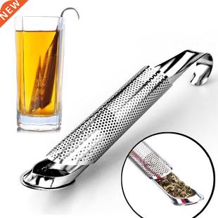 2pcs Pipe Design Touch Feel Tea Infuser Stainless Steel Tea