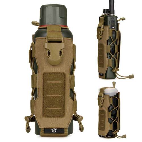 Outdoor Tactical Molle Water ottle Nylon Pouch 0.3L-0.8L Ca