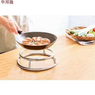 Support de casserole de Tube rond Non magnétique supp