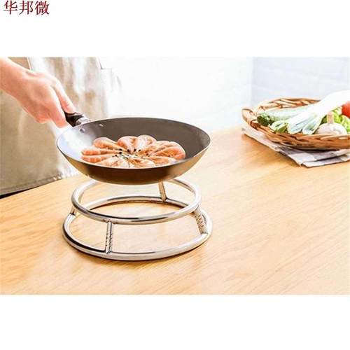 Support de casserole de Tube rond Non magnétique supp