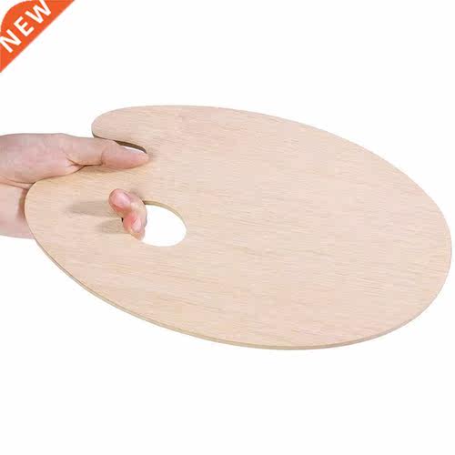 2 Pieces Oval Oil Paint Palette Palette Oil Painting Acrylic