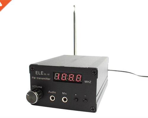 5w 87.5-108MHZ Stereo FM transmitter power adjustable(0.2W、