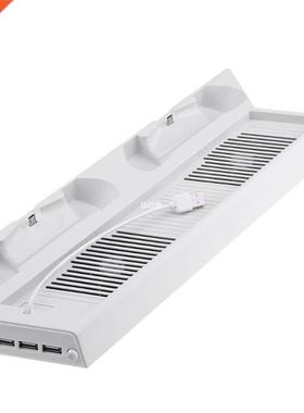 Dual fan Cooling Fan Charging Station Controllers Dual Gamep