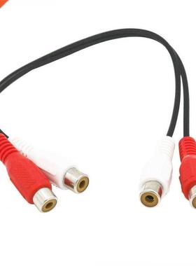2RCA Female To Female Audio Frequency Line Double Ended Lotu