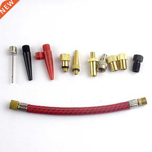 11Pcs/Set Airbed Pump Hose Adapter Nozzle Valve Air Inflatin