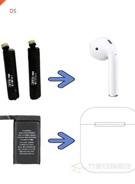 Battery For Airpods 1st 2nd A1604 A1523 A1722 A2032 A2031 Ai