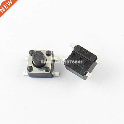 100 Pcs Button Switch 4 Pin SMT SMD 4.5x4.5x5mm