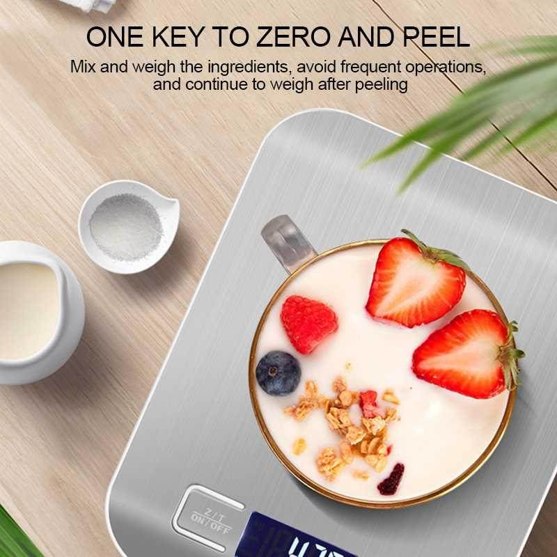Kitchen Scale Stainless Steel Weighing Scale For Food Diet P