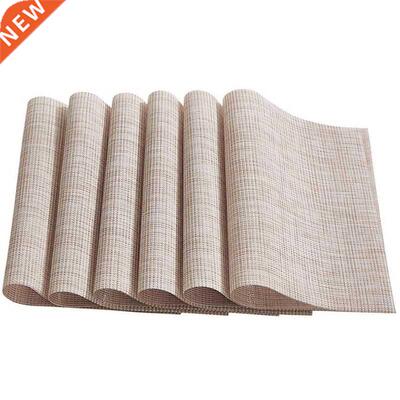 Placemats Beige Place Mats Placemats Wipeable Easy to Clean