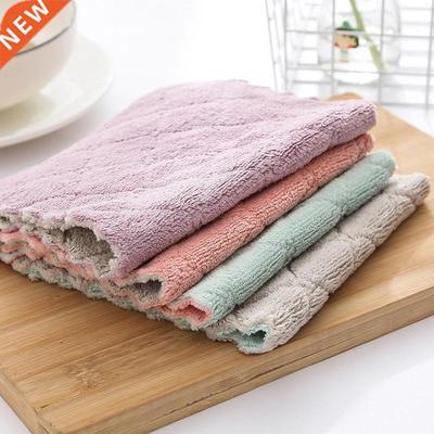 Super Absorbent Clean Cloth Wiping Rag Dish Towel Kitchen To