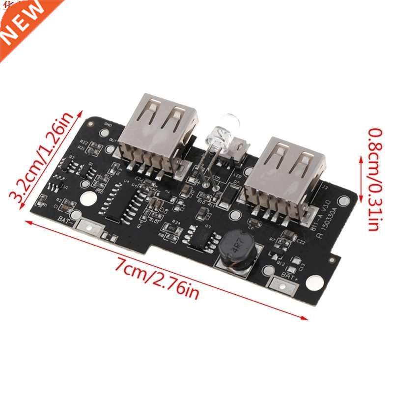 olage double sortie USB LED 5V 2A batterie externe chg