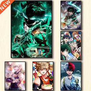 My Hero Academia Decoration Mural Japanese Anime Poster Canv