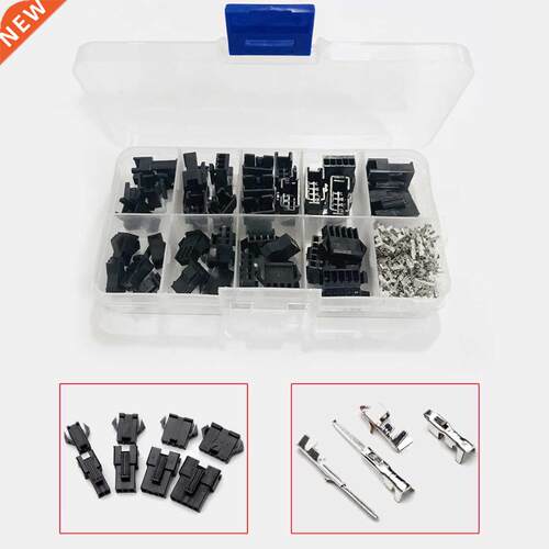 200pcs 2/3/4/5Pin Male/Female Pin Jumper Heer Housing Wire