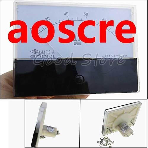 44C2 50uA 100uA 200uA 00uA 500uA DC Panel AMP Current Meter