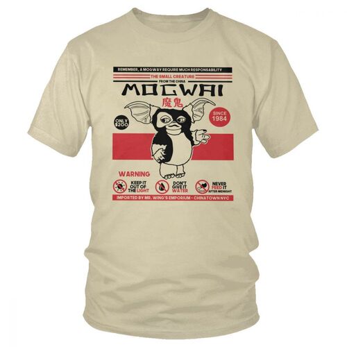 Your Pet Mogwai Gremlins T Shirt for Men  Cotton Awesome