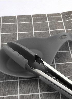 Multipurpose Silicone Spoon Rest Pad Kitchen Utensils Spatul