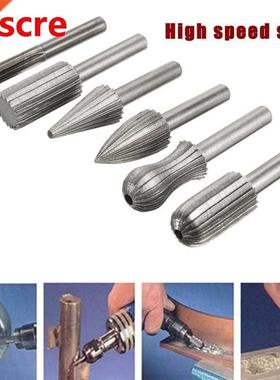 6pcs 6mm shank HSS Rotary Drill Bit Files Burr Drill Bits Ra