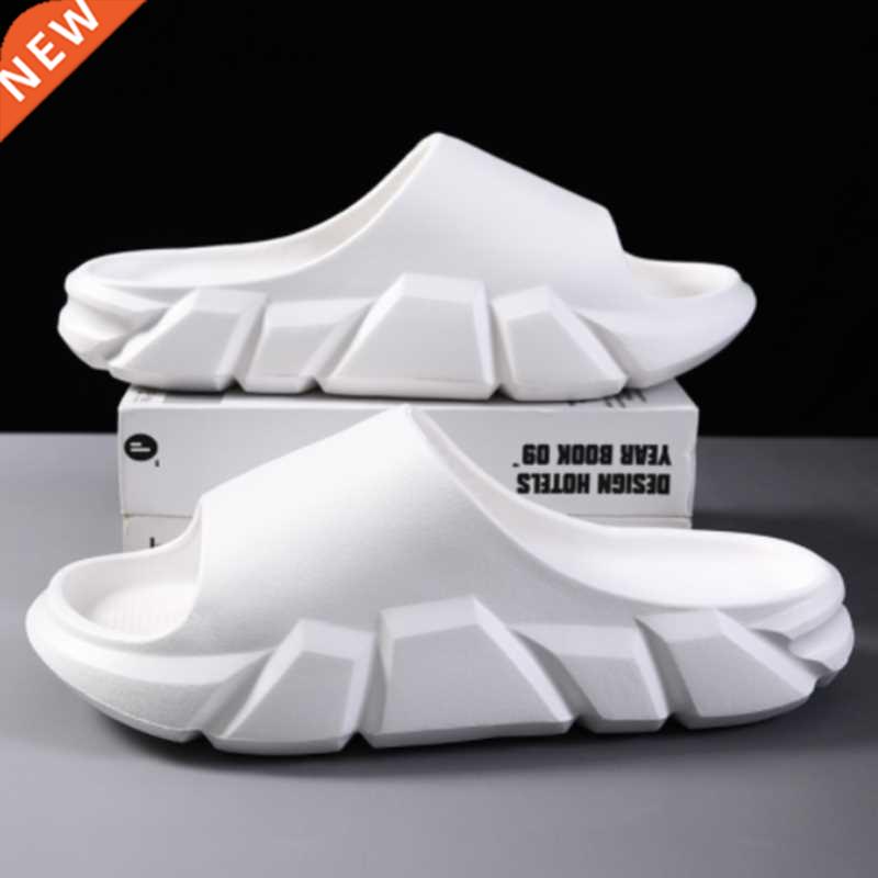 Summer Men	s Slippers Thick Platform Luxury Beach Sandals