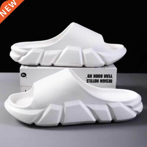 Summer Men	s Slippers Thick Platform Luxury Beach Sandals