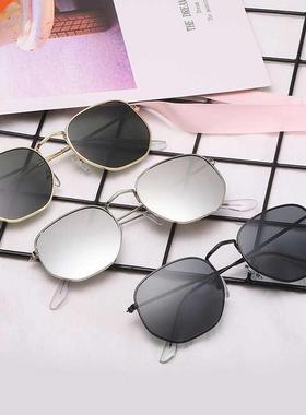 Vintage Square Sunglasses Women Shades Retro Classic Black