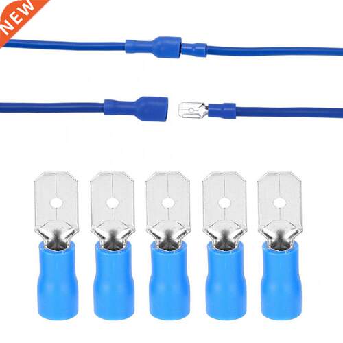1000Pcs MDD2-250 Cold-Pressed Brass Crimp Terminal Connector