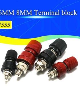 2PCS 333/555 Wre Bndng Post Thread Screw Da 6/8mm Lthu