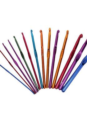 12/14 Pcs 2 mm - 10 mm Crochet Hook set for DIY knitting Loo
