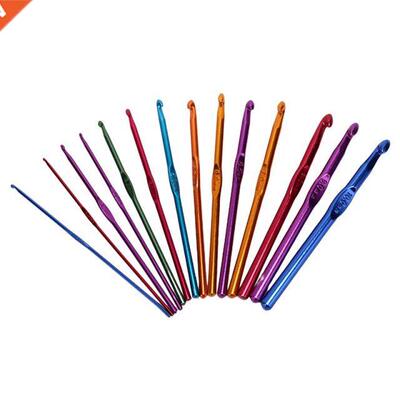 12/14 Pcs 2 mm - 10 mm Crochet Hook set for DIY knitting Loo
