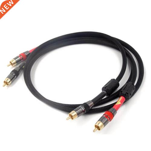 Pair HIFI RCA Cable High-Performance Premium Hi-Fi Audio 2RC