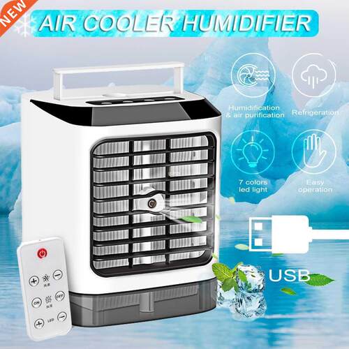 3N1 Mn Portable Ar Condtoner 7 Colors LED Condtonng
