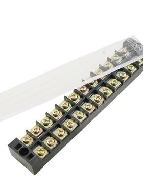 Double Rows 12 Position Covered Barrier Block Terminal rip