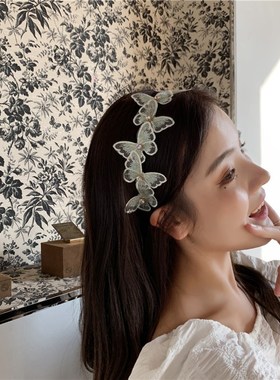 Ruoshui Woman Fashion Hairband Pearl headband Girls Bezel Ha