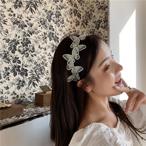 Ruoshui Woman Fashion Hairband Pearl headband Girls Bezel Ha