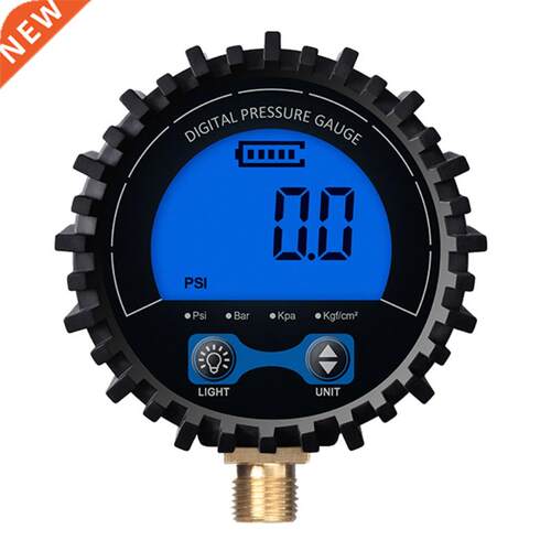 Dial Size Digital Air Pressure Gauge w/ 1/8'' 1/4&qu