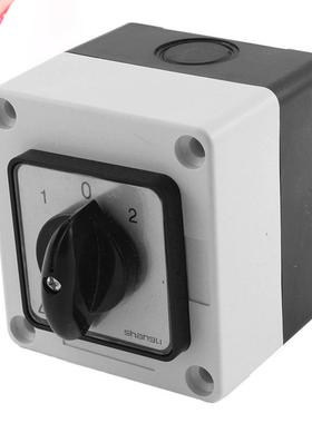 Ui 660V Ith 20A 3 Position Rotary Cam Changeover Switch w Co