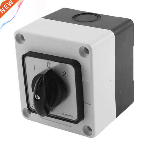 Ui 660V Ith 20A 3 Position Rotary Cam Changeover Switch w Co
