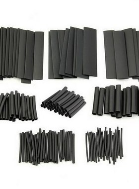 218PCS/Set Tubing Cable Sleeving Assorted Heat Shrink Tube B